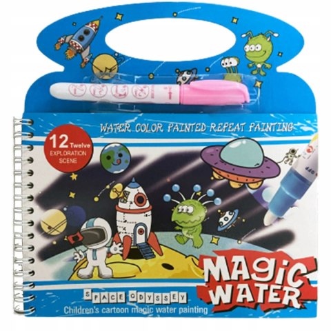 Magiczna Kolorowanka wodna wzory prezent Mikołajki