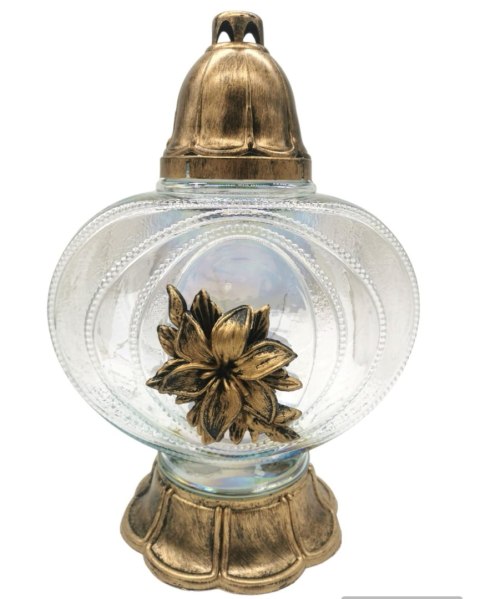 Piękny Nowoczesny Znicz Zegar Lilia (WYBÓR)