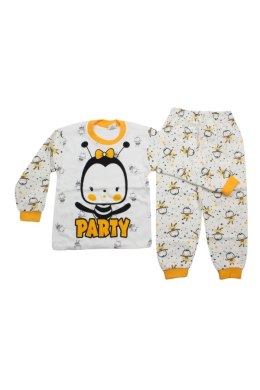 Piżama żółta party dla 6 latki 6 lat piżamka 116