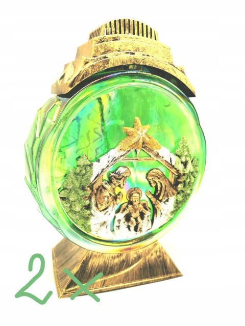 ZNICZ 2x kapliczka Świąteczna Boże Narodzenie