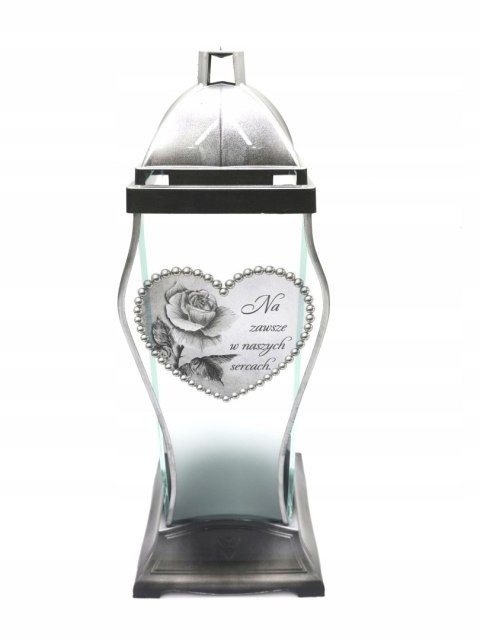 ZNICZ KAPLICZKA NA ZAWSZE W NASZYCH SERCACH SREBRO