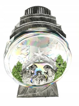 Znicz Kapliczka choinka świąteczna Boże Narodzenie