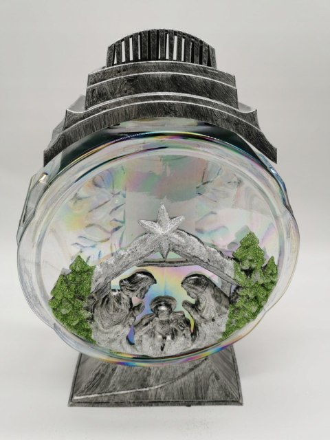 Znicz Kapliczka choinka świąteczna Boże Narodzenie