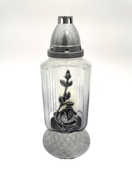 Znicz Srebrna Róża Dekoracyjna