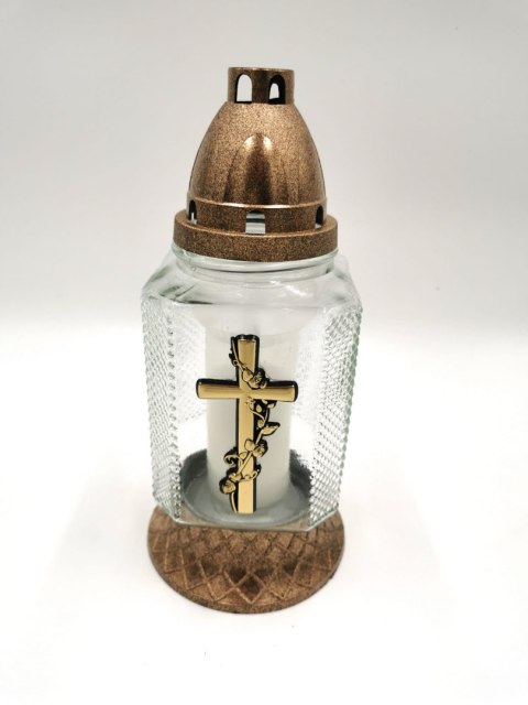 Znicz z aplikacją Złoty Krzyż