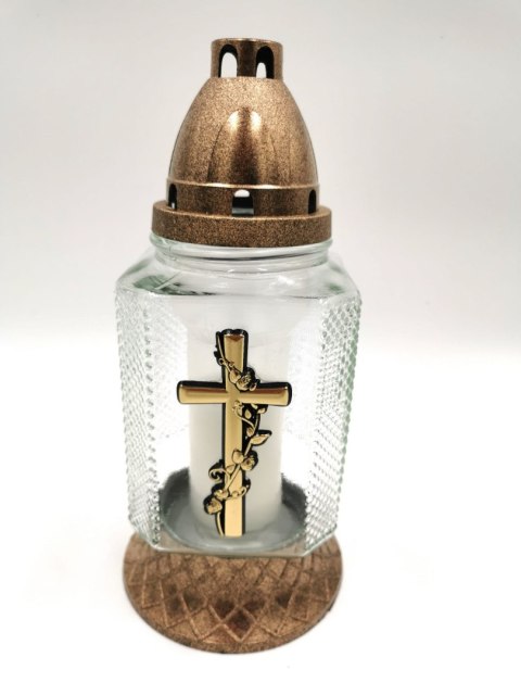 Znicz z aplikacją Złoty Krzyż