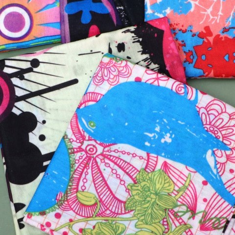 6 sztuk Bandanka chusta na głowę bandanki mix