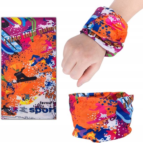 6 sztuk Bandanka chusta na głowę bandanki mix