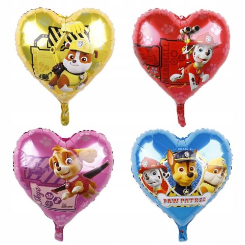 Balony foliowe Psi patrol 8 sztuk balon foliowy