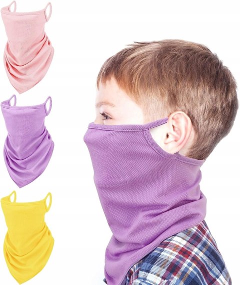 Bandanka maska na szyję twarz dla dzieci komin 3sz