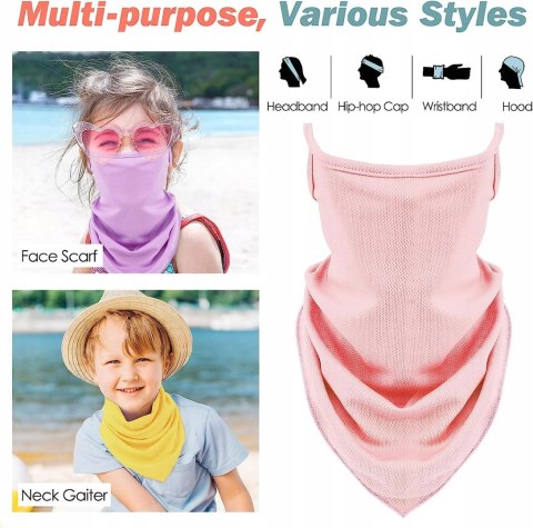 Bandanka maska na szyję twarz dla dzieci komin 3sz