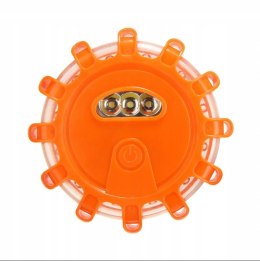 Błyskowa lampa ostrzegawcza LED - na magnes