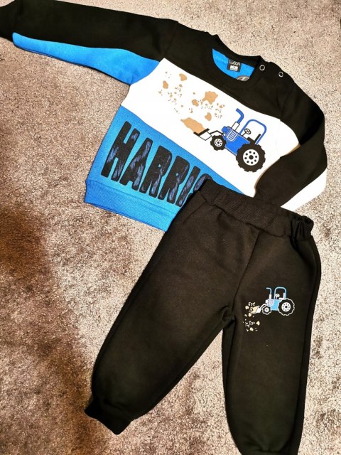 Dres ocieplany traktor DLA CHŁOPCA KOMP DRESOWY 80