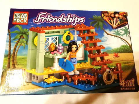KLOCKI FRIENDSHIPS Ratowniczka Na Plaży Prezent