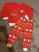 Komplet Świąteczny MIKOŁAJ bluza spodnie 2 latka