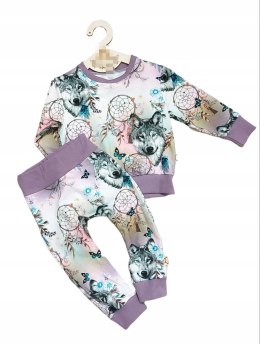 Komplet dla dziecka 86 bluza spodnie łapacz snów (