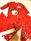 Komplet świąteczny MIKOŁAJ body czapka spodenki 68