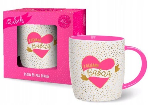 Kubek Kochana Babcia Prezent na Dzień Babci 380ml