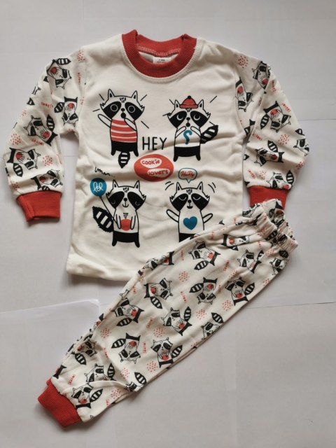 Piżama dla chłopca roczek 80 86 szopy piżamka 1rok