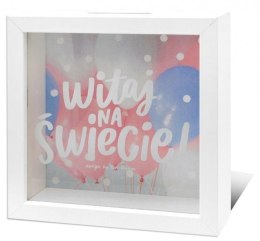 SKARBONKA NA NARODZINY DZIECKA PREZENT BABY SHOWER