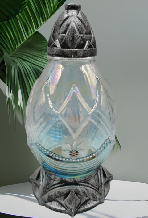 ZNICZ WIELKANOCNY JAJKO BŁĘKITNE ZIELONE ŻÓŁTE PISANKA