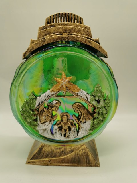 Znicz Kapliczka CHOINKA świąteczna Boże Narodzenie