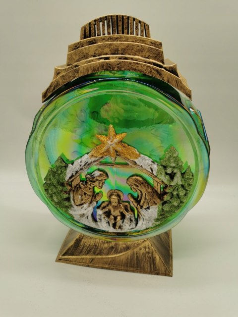 Znicz Kapliczka CHOINKA świąteczna Boże Narodzenie