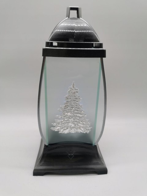 Znicz Kapliczka baryłka choinka lampion świąteczny