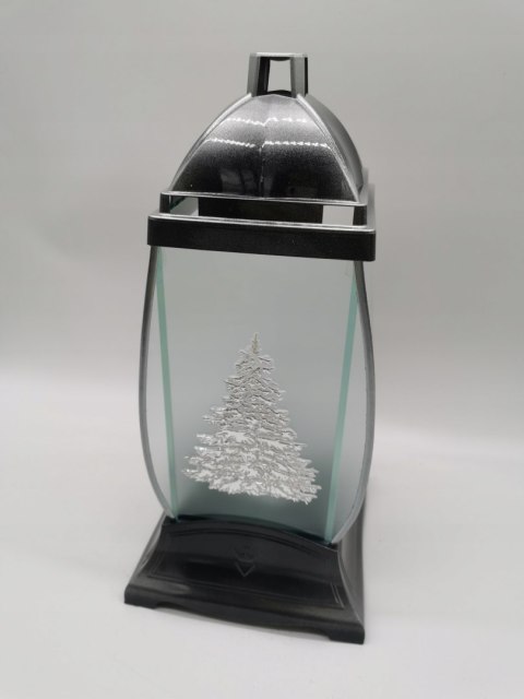 Znicz Kapliczka baryłka choinka lampion świąteczny