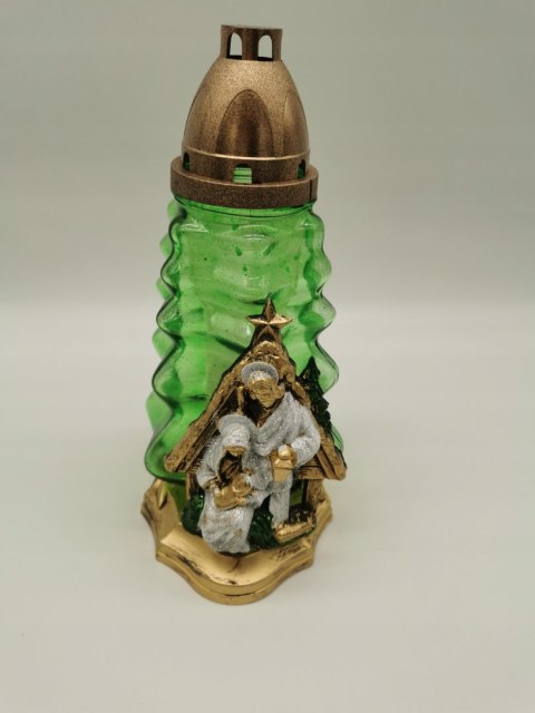 Znicze znicz świąteczny święta Rodzina 30cm szopka