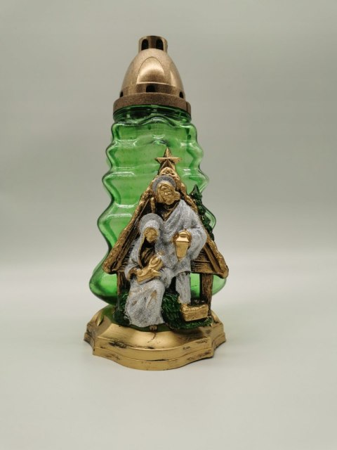 Znicze znicz świąteczny święta Rodzina 30cm szopka