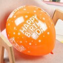 Balony Happy Birthday urodzinowe 30cm 50 sztuk 12'