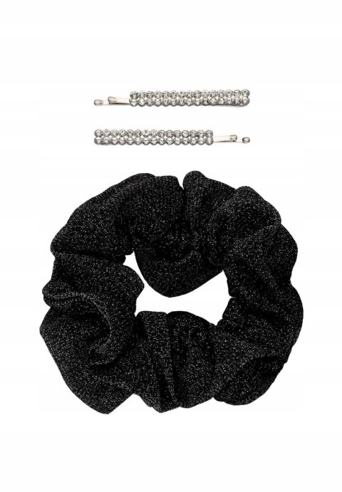 Brokatowa gumka wsuwki z perełkami zestaw do wlosó