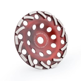 Dwurzędowa diamentowa tarcza garnkowa, głowica