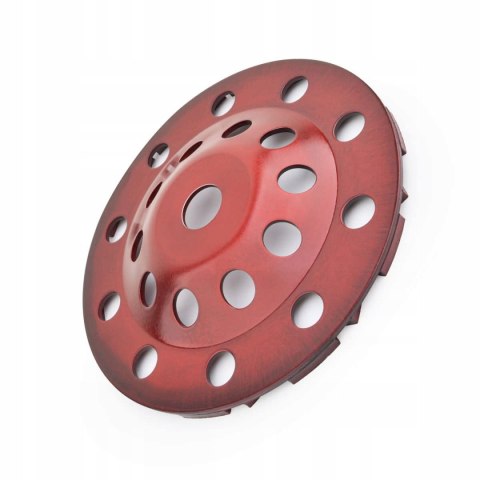 Dwurzędowa diamentowa tarcza garnkowa, głowica