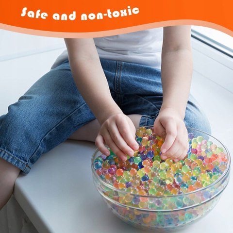 HYDROŻEL KULKI ŻELOWE ZIEMIA DO KWIATÓW 8000 Sztuk