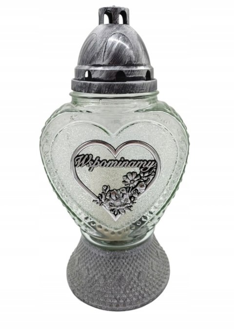 KRYSZTAŁOWY ZNICZ SERCE SZKLANE WSPOMINAMY (wybór)