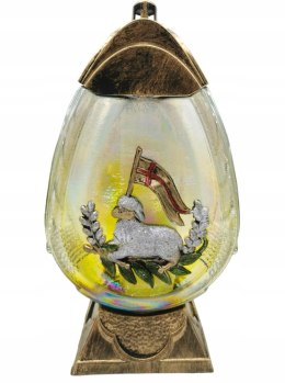 ZNICZ WIELKANOCNY BARANEK ZŁOTY JAJKO WIELKANOCNE