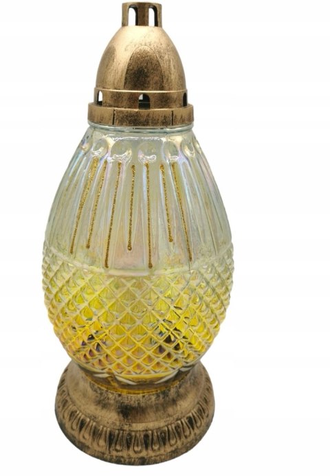 ZNICZ WIELKANOCNY DUŻE JAJKO TĘCZOWE WIELKANOC